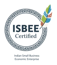ISBEE Certified seal: Indian Small Business Economic Enterprise
